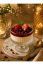 6-Liter Footed Glass Freezer Magnolia Bowl Dessert Presentation Bowl - 2