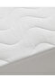 Napline Cotton Quilted Liquid-Proof King Size Mattress Cover 180X200 cm White - 2