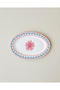 Florentis Bone Porcelain Kayık Plate 21.5 cm Colorful - 2