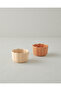 Cottage Stoneware 2-Piece Soufflé Oven Dish 9 – 9 cm Dark Pink – Light Pink