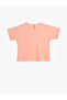 T-Shirt Short Sleeve Crew Neck Textured Cotton - 2
