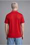 Boxy Fit Türkiye Embroidered Short Sleeve Polo Red T-Shirt I2025Ax26Sm - 8