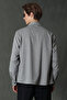 Albın Men's Basic Shirt Slim Fit Gray - 6