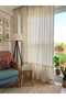 Firfirli Natural Vintage Linen Curtain (Enxboy) Single Panel _Without Pleats - 4