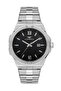 Silver Steel Cord Men's Wristwatch Clock F11653A-A2 3Atm Waterproof 2-Year Warranty Gift-Packed - 2