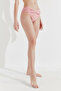 Pink Basic Twist Bikini Bottom - 2