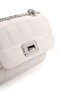Women's Cream Long Strap Quilted Mini Crossbody Bag 26Sbd2481Kp - 8