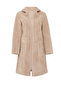 Fiorentini Women's Beige Double-Sided Hooded Teddy Coat 25Wgp53149F - 3