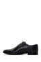 Black Men's Black Lace-Up Leather Classic Shoes 25Sfd6010Ft - 2