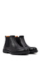 Men's Black Leather Chelsea Boots 25Wfd694018 - 2