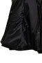 Hillary Women Black Collar Fur Hooded Leather Coat 25Wge56051M - 8