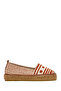 Kastamonu Stone Print Women's Tan Patterned Espadrille 25Sfd20836F - 2