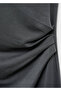 Asymmetric Pleated Dress - 7