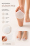 Heel Cracks Heel Spurs Heel Liner and Metatarsal Foot Pad Insoles Heel Support - 7