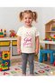Girl's Diving Fabric Leggings and T-Shirt Casual Summer T-Shirt and Leggings Bottom Set 2-8 Years Old