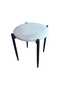 1 Piece Elisa Kitchen Balcony Living Room Stool Tedy Fabric - 5
