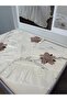 طقم غطاء لحاف مطرز ومزخرف مزدوج الحجم - 5