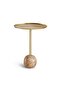 Colette Accent Table Iron - Brown & Gold - 5