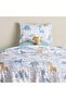 Dino Park 5-piece Full Bed In A Bag With Toy 160x220cm - Green - 2