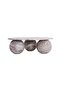 Marche Coffeee Table Round Marble - Beige Brown - 5