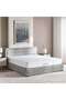 Belfast King Bed 180x200 With Hydraulic Storage - Dark Grey - 3