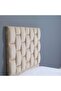 DIANA SINGLE BED VELVET BEIGE 90X200 CM - 4