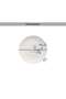 Floris Porcelain Side Plate Dia21.5cm -white - 6