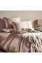 Luxury Mulberry Silk 3-piece Super King Duvet Cover Set 260x220cm - Beige