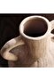 Miu Stoneware Vase With Two Handle 20.5x19x59cm - Light Brown - 2