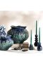 Pearson Ceramic Decor Plate 10x10x2cm - Blue - 3