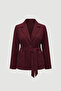 Buy Belt Pieces of TENCEL™ Jackets - Burgundy - 5
