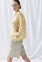 Trace Collection Eco Print Tencel Shirt - Yellow - 6