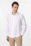 Angular Cuff Slim Plain Shirt - 3