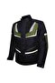 Motorcycle Coat Maxdura Fabric 4 Seasons Long Model Motor Coat Green - 2