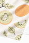 Kiwi Fruit Themed Beach Towel - Tropical Modern Green Orange Pool Sea Quick Dry Beach Cover-Up - 3