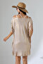 Varaklı Tasseled Beach Dress Pareo - 6