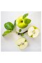 HÖKGÖK Scented candle in glass, Apple light green, 12 hr - 3