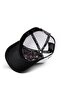 قبعة سائق الشاحنة باللونين الأسود والأبيض مع شعار كورت - 4
