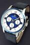 Original Navy Blue Leather Strap Functions Active Men's Functional Wristwatch Bgt02376A 04 Evening Dress Gift for Father Husband Wife - 3