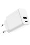 USB-C + USB-A fast charging 20W White - 3