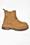 R555235102 Tan Genuine Leather Suede Women's Boots - 7