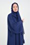 عباية نسائية من الشيفون مع شال - مقاس قياسي وأطوال مختلفة - 5