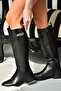 R312225309 Black Classic Women's Boots - 2
