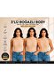 Women's Zero Sleeve Body Suit 3-Piece Set Economic and Affordable