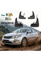 For KIA Rio Sedan 2012-2018 Mudflaps Splash Guards Mud Flap Front Rear Mudguards Fenders 4Pcs Car...