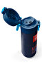 Kids Navy Blue Little Dude Printed Steel Thermos with Straw and Direct Drinking Cap 500 ml 38119 - 3