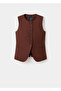 Wool Blend Buttoned Vest - 3