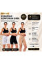 3-Piece Above Knee Women's Tights Combed Cotton Lycra Shorts Lining Tights Capri - 2