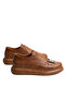 Zrcx297 Premium Men's Elastic Orthopedic Sneaker Tan - 3