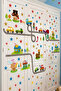 كارتون Diy بها بنفسك سيارة الطريق السريع المسار الجدار الديكور - 3